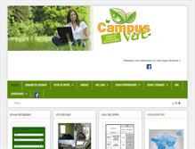 Tablet Screenshot of campusvert.com